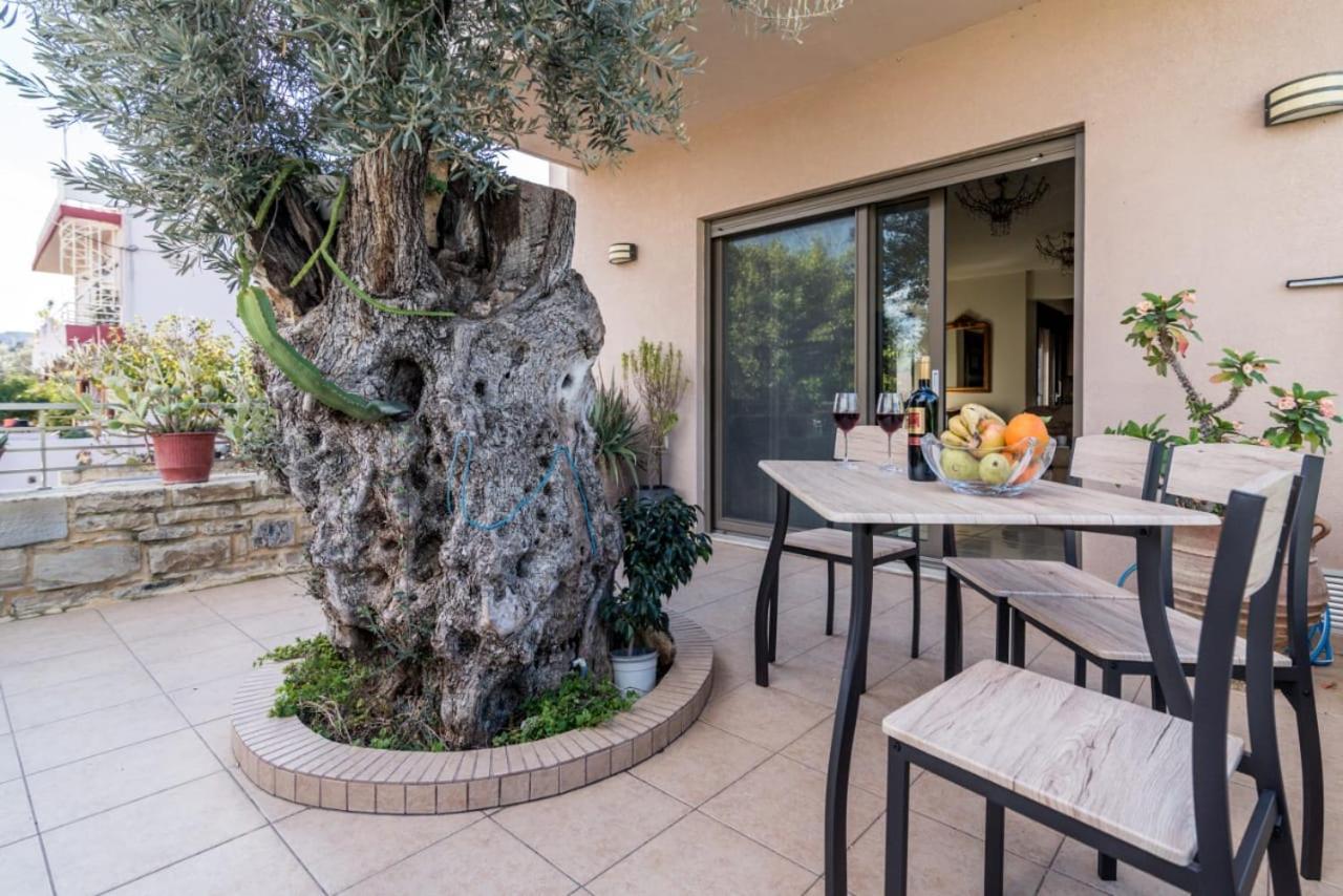 Villa Olive Tree Pitsidia Esterno foto